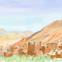 aquarelle-dades-maroc