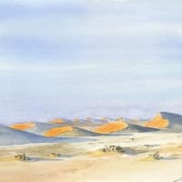 aquarelle-dunes-tijirit-mauritanie-1