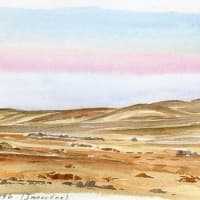 aquarelle-oued-el-ma-mauritanie