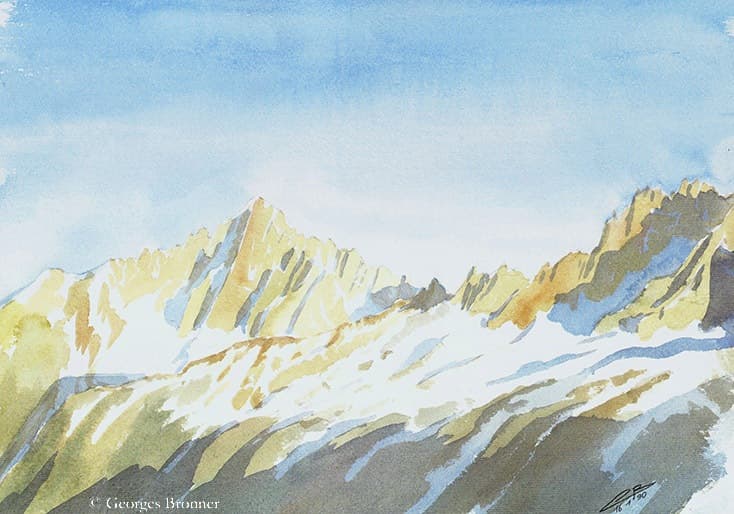 aquarelle-aiguilles-chamonix-aiguilles-verte-drus-