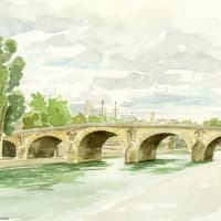 Aquarelle-Pont-Marie