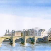 Aquarelle-Pont-Neuf-Paris-3