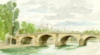 Aquarelle-Pont-Marie