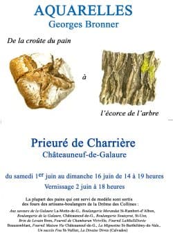G.B. Exposition à Châteauneuf de Galaure du 1er au 16 juin